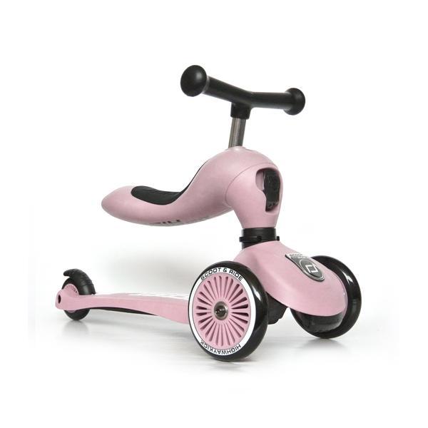 SCOOTER 2 EN 1 HIGHWAYKICK 1 PALOROSA - 1