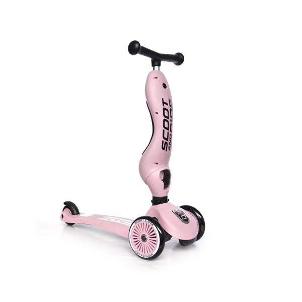SCOOTER 2 EN 1 HIGHWAYKICK 1 PALOROSA - 2