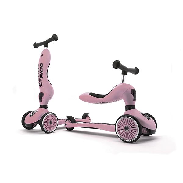 SCOOTER 2 EN 1 HIGHWAYKICK 1 PALOROSA - 3
