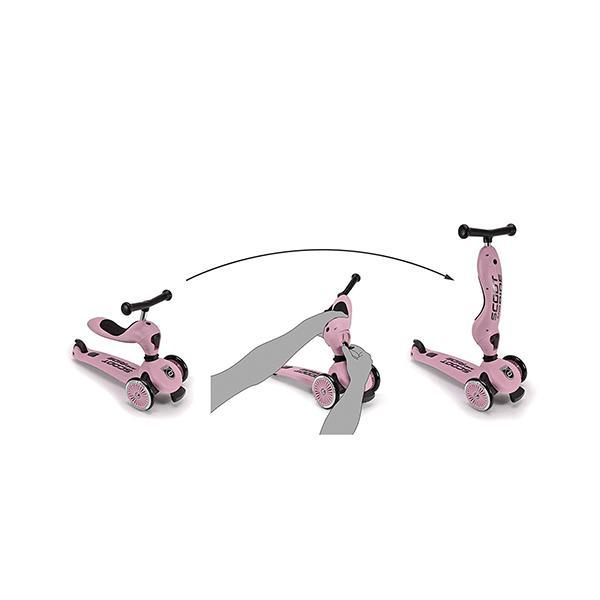 SCOOTER 2 EN 1 HIGHWAYKICK 1 PALOROSA - 4