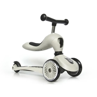 SCOOTER 2 EN 1 HIGHWAYKICK 1 ASH SCOOT AND RIDE | Plata - 1