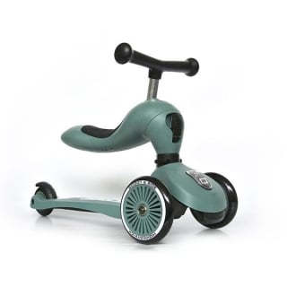 SCOOTER 2 EN 1 HIGHWAYKICK 1 FOREST SCOOT AND RIDE | VERDE_CLARO