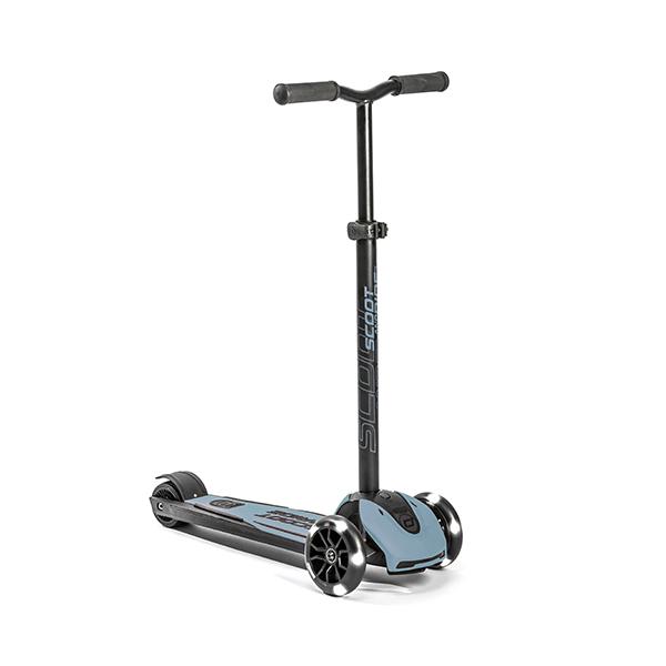SCOOTER HIGHWAYKICK 5 ACERO LED - 1