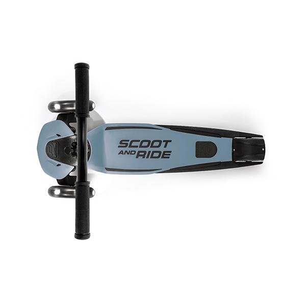 SCOOTER HIGHWAYKICK 5 ACERO LED - 2