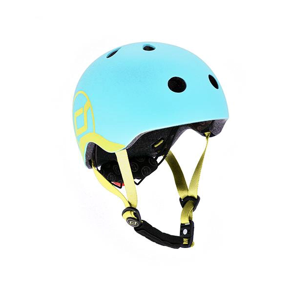 CASCO AJUSTABLE XXS-S BLUEBERRY SCOOT AND RIDE - 1