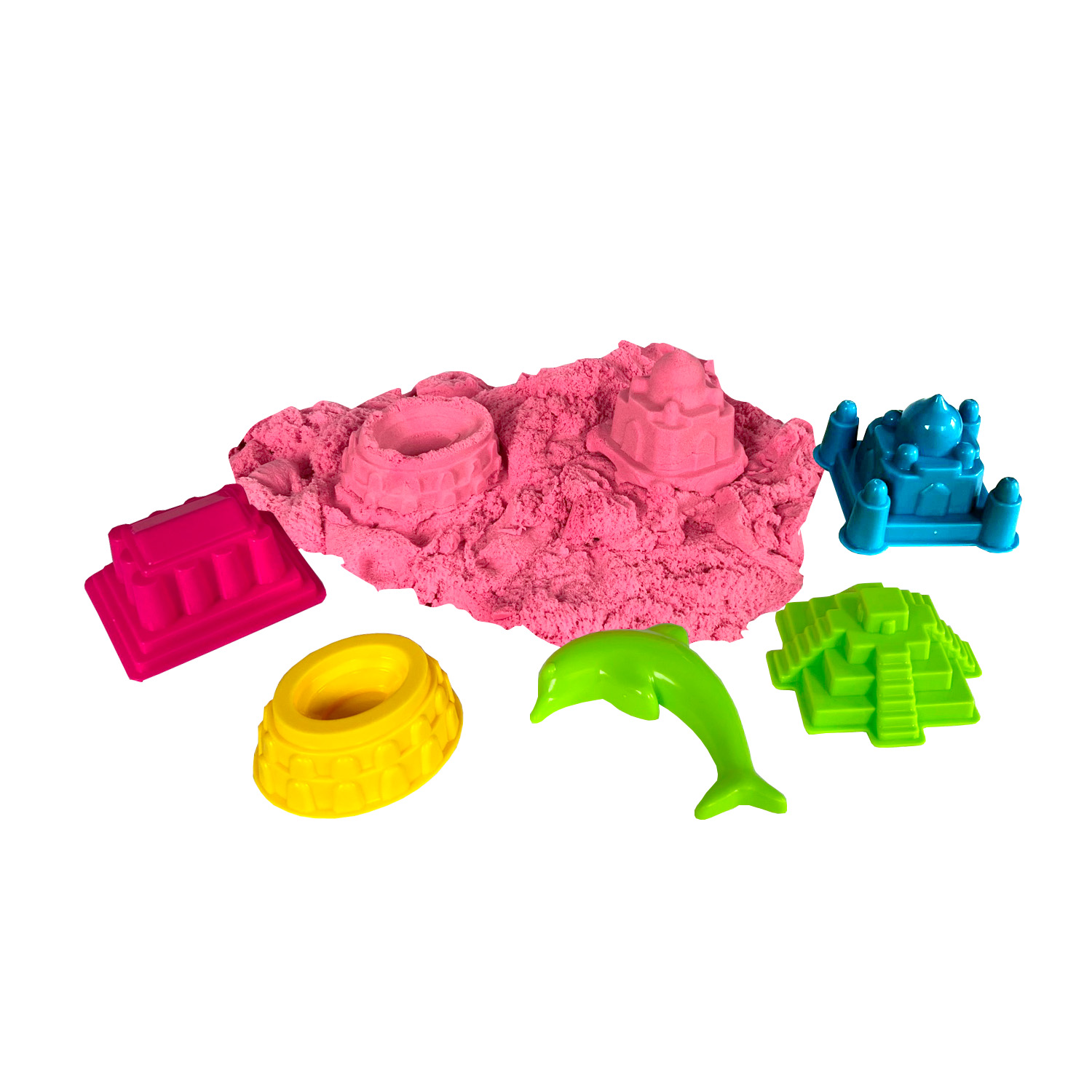 ARENA MÁGICA COTTON SAND ROSADO GREEN DOLPHIN - 1