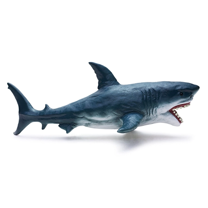 FIGURA DE COLECCION TIBURON BLANCO RECUR - 1