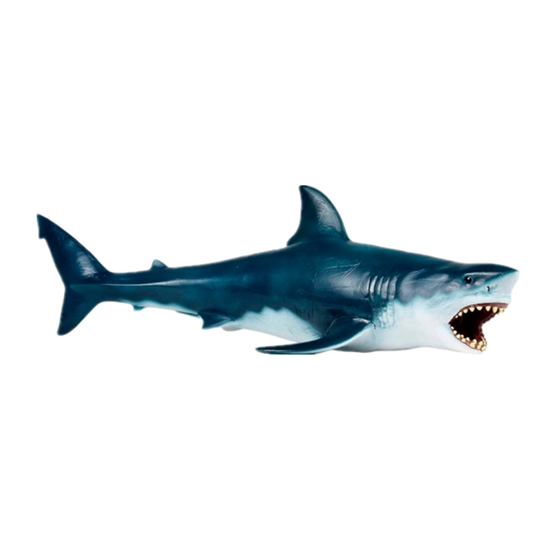 FIGURA DE COLECCION TIBURON BLANCO RECUR - 2