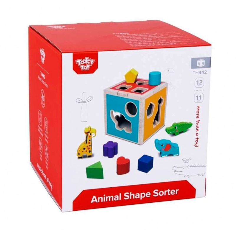 CLASIFICADOR TOOKY TOY FORMA ANIMALES MULTICOLOR - 5