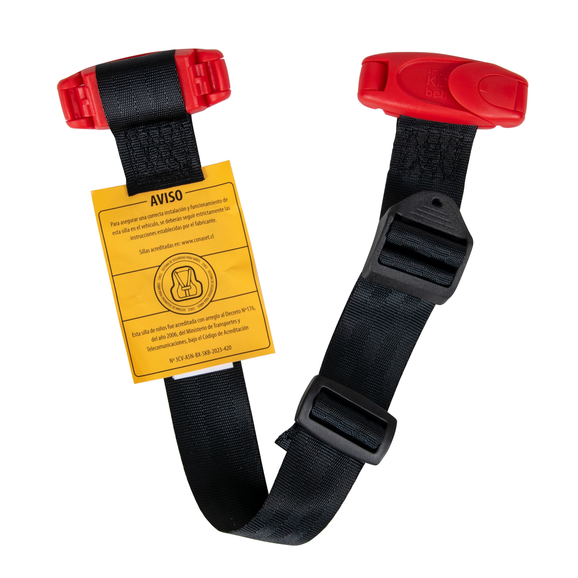 CINTURÓN BRAXX SISTEMA RETENCIÓN INFANTIL SMART KID BELT NEGRO - 4