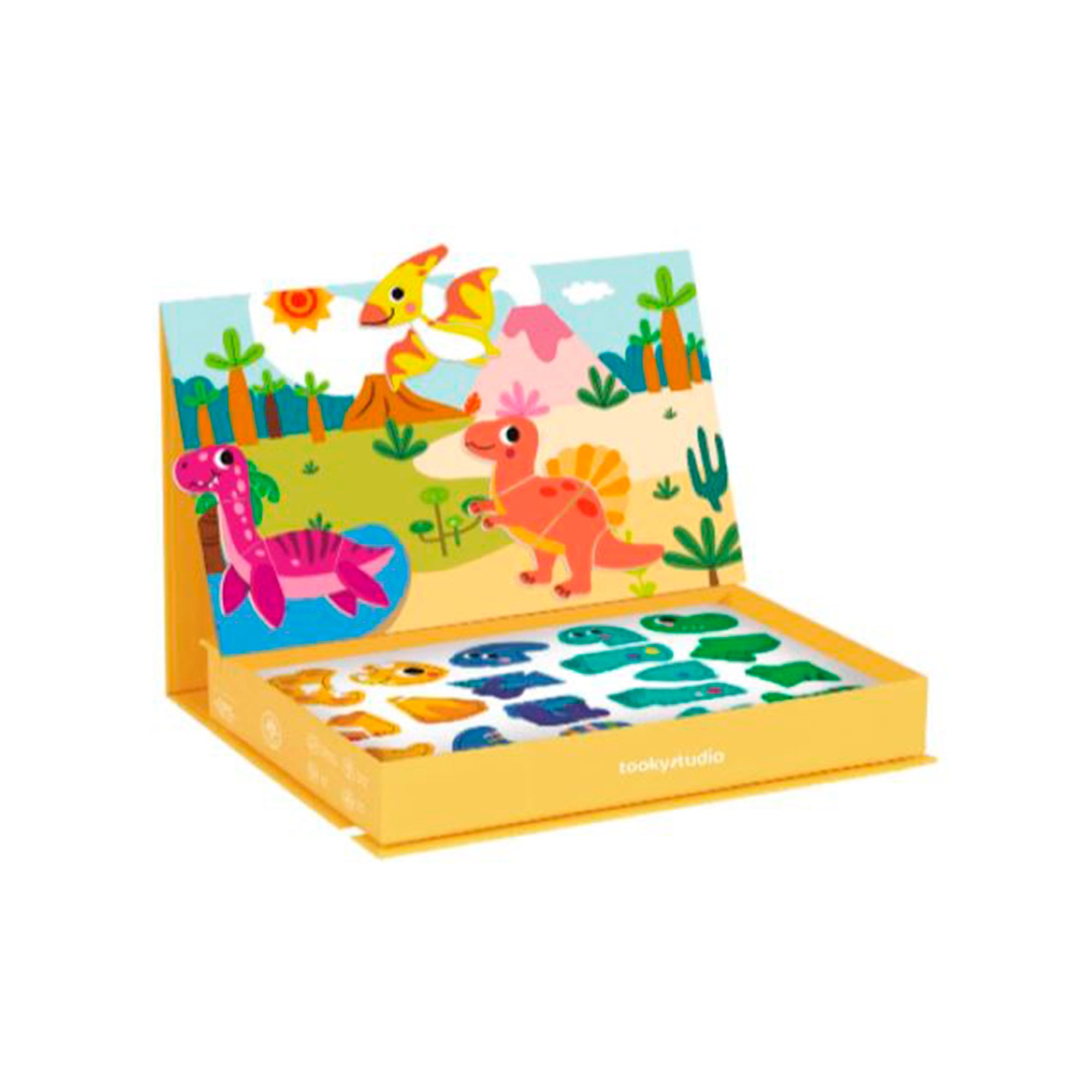 CAJA MAGNÉTICA DINOSAURIO TOOKY TOY - 1