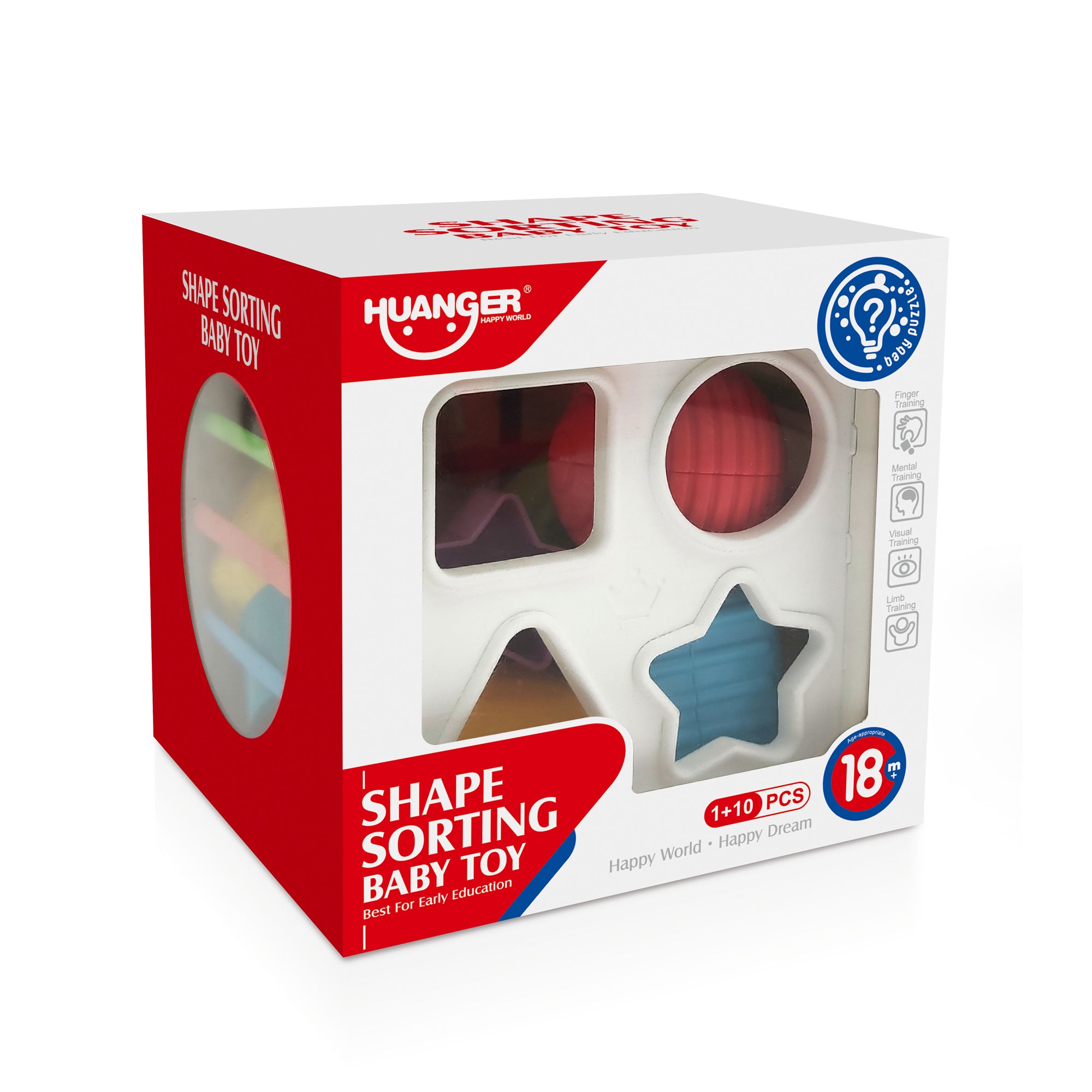 CUBO DE ENCAJE Y SENSORIAL MONTESSORI HUANGER - 2