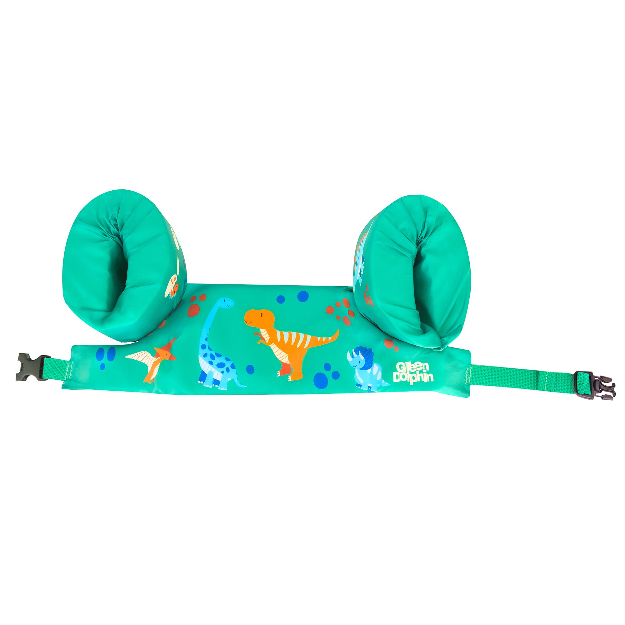 FLOTADOR CON ALITAS DINOSAURIO VERDE GREEN DOLPHIN - 2