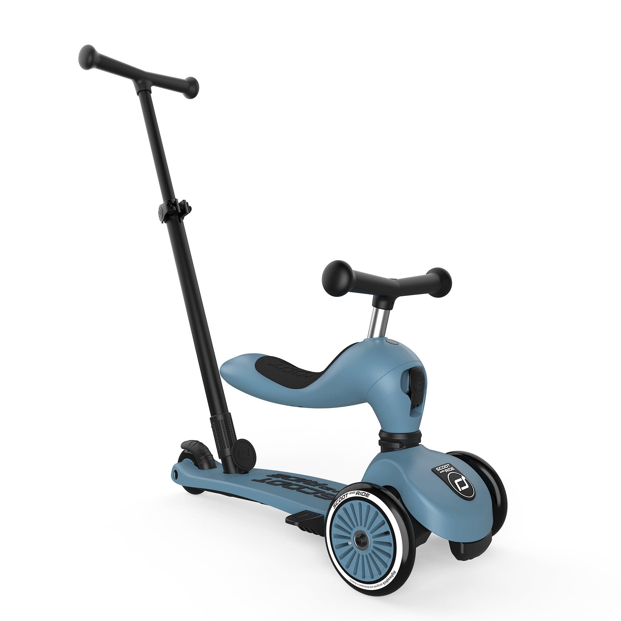 SCOOTER HIGHWAYKICK 1 PUSH AND GO STEEL SCOOT AND RIDE - 1