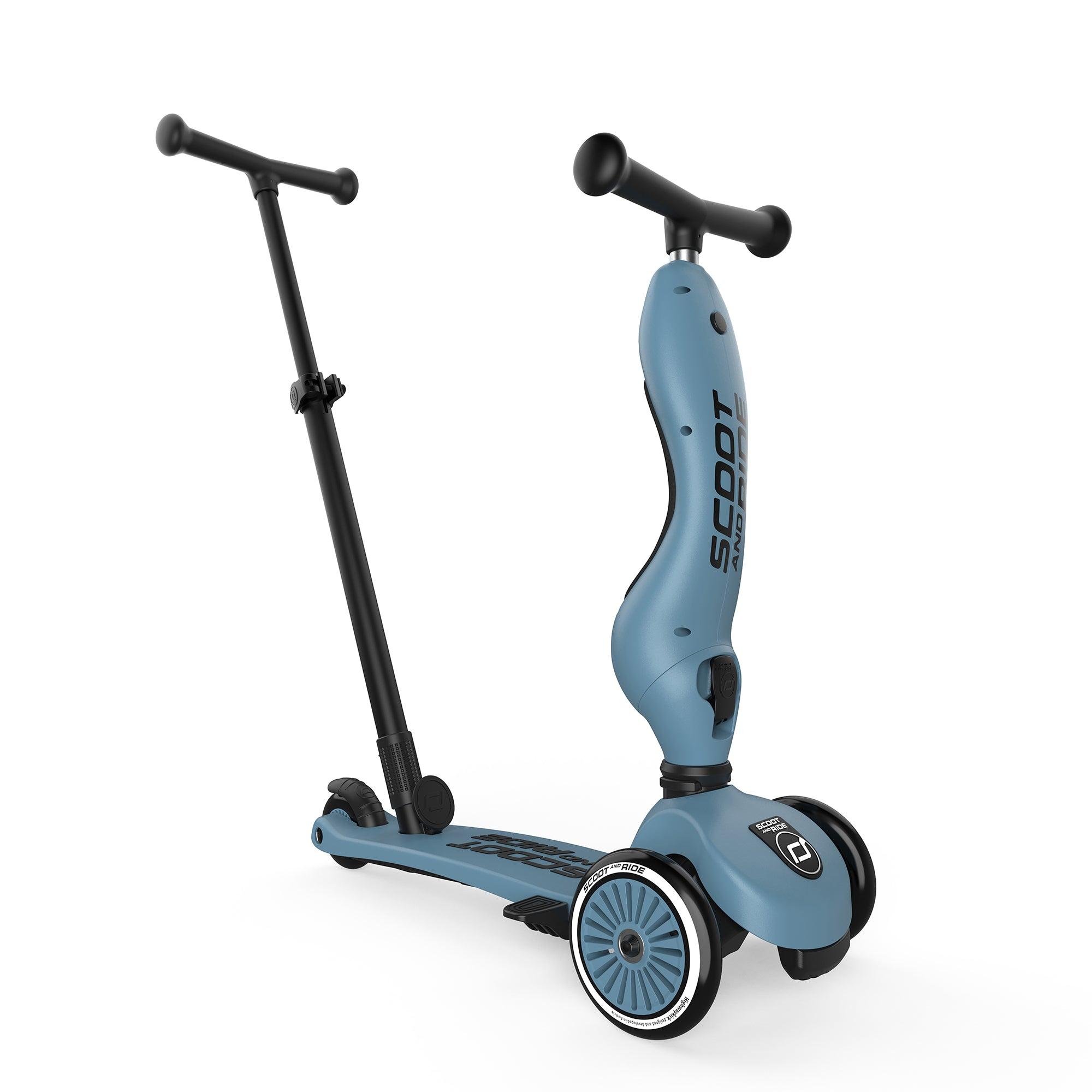 SCOOTER HIGHWAYKICK 1 PUSH AND GO STEEL SCOOT AND RIDE - 2