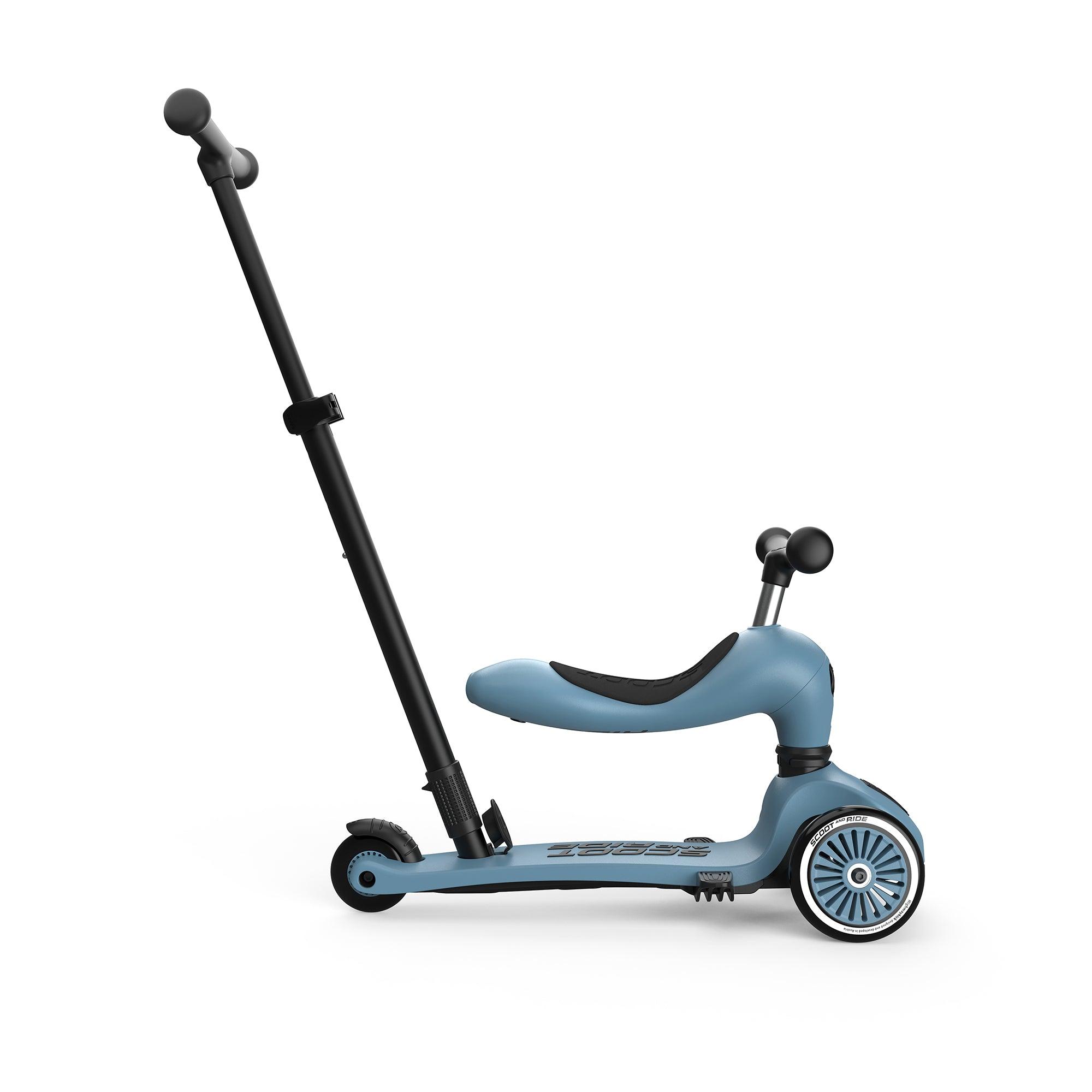 SCOOTER HIGHWAYKICK 1 PUSH AND GO STEEL SCOOT AND RIDE - 4