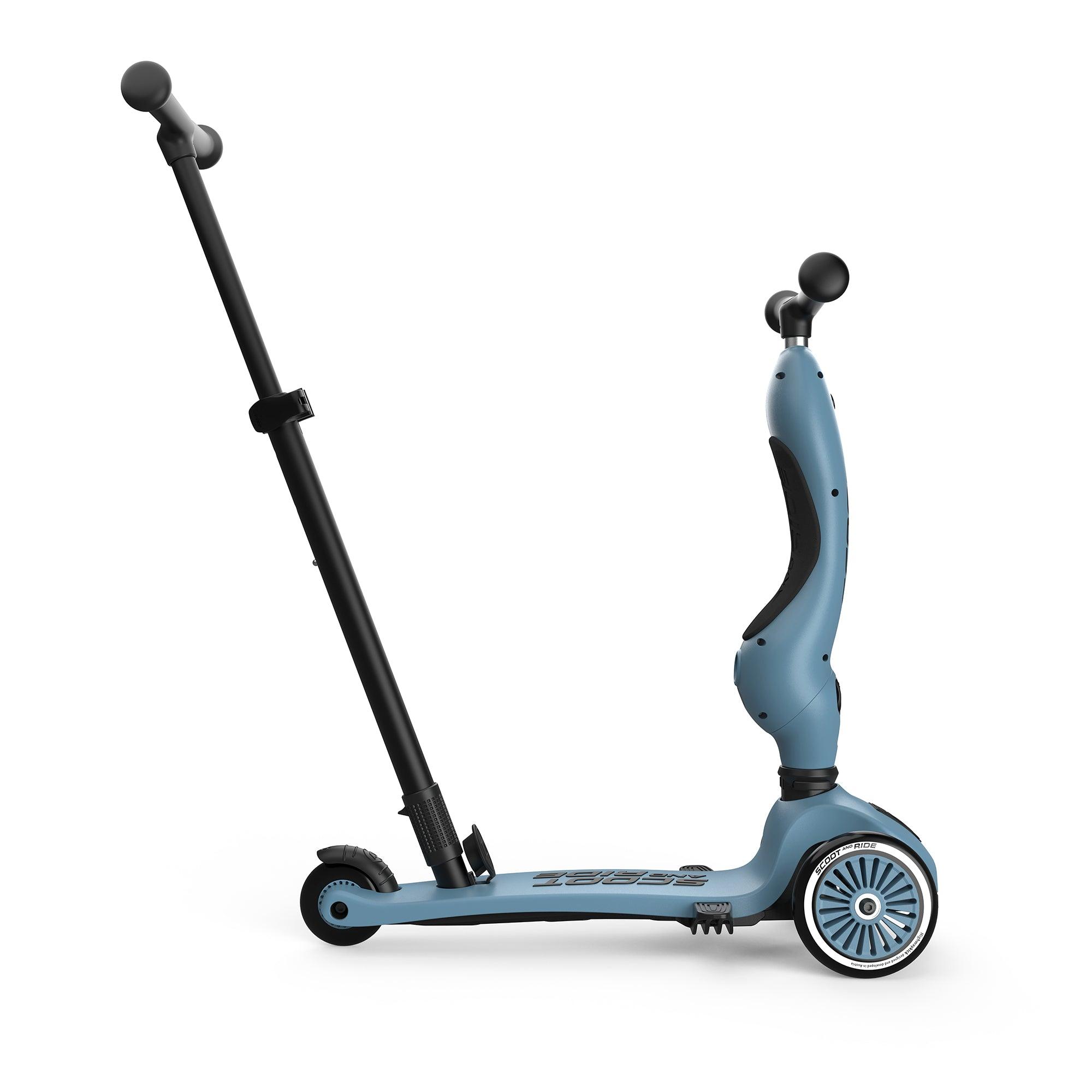 SCOOTER HIGHWAYKICK 1 PUSH AND GO STEEL SCOOT AND RIDE - 5