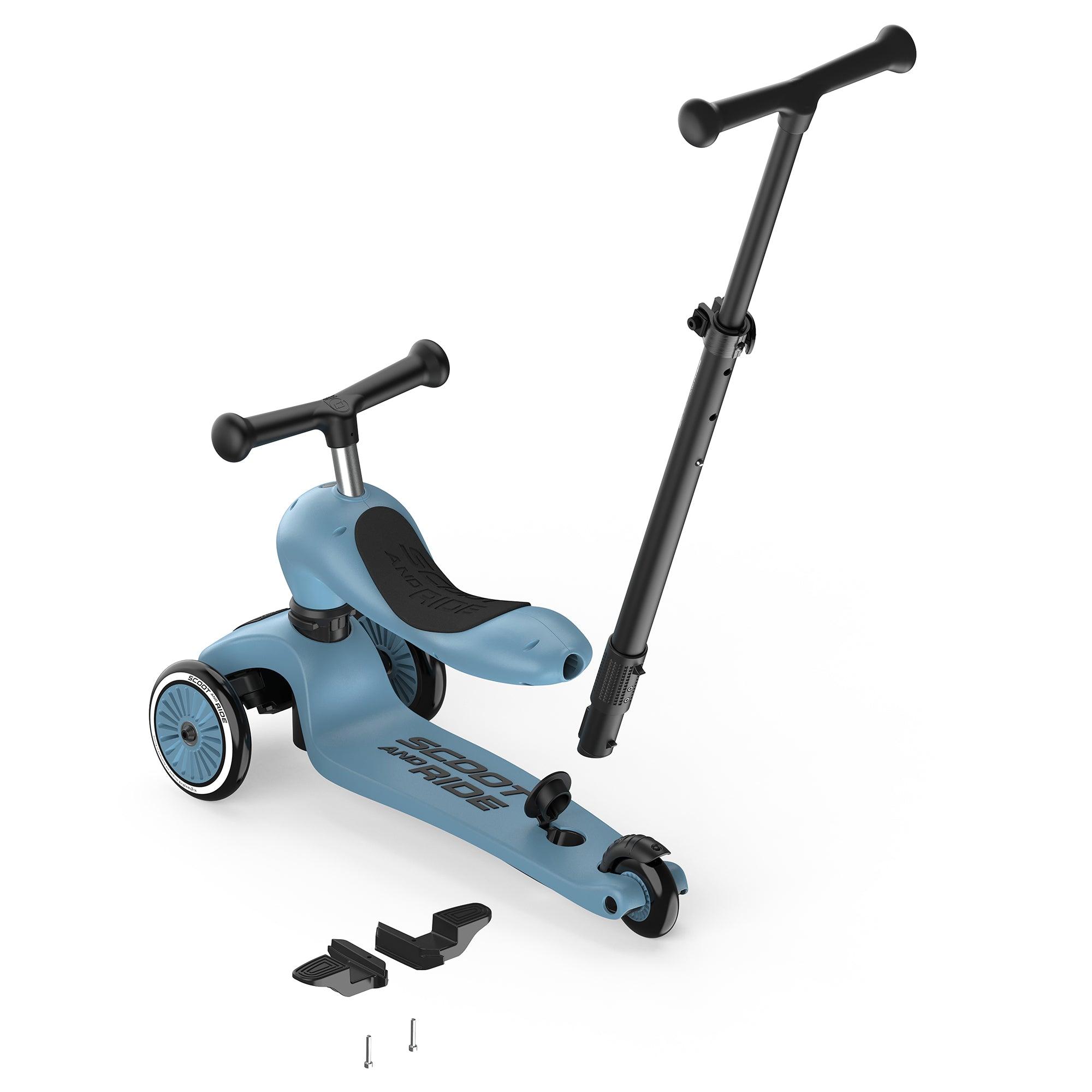SCOOTER HIGHWAYKICK 1 PUSH AND GO STEEL SCOOT AND RIDE - 6