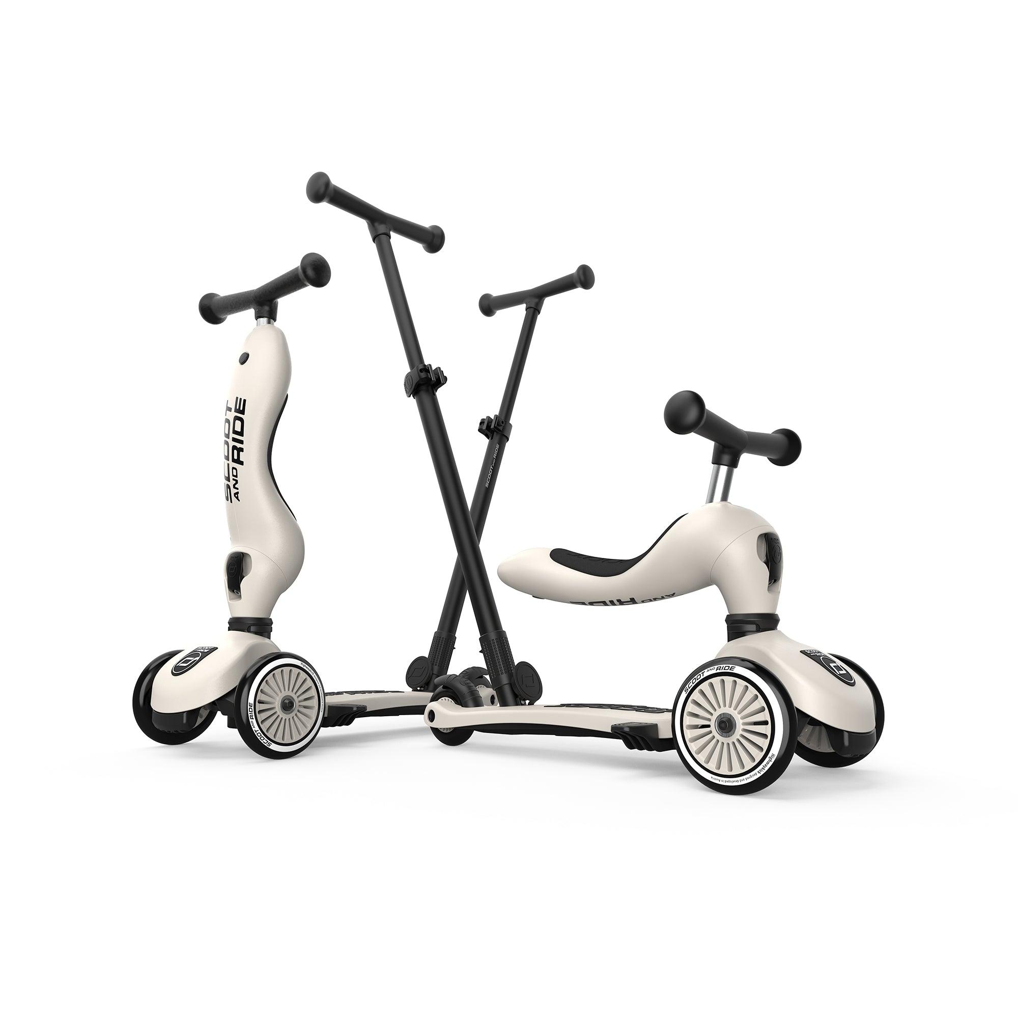 SCOOTER HIGHWAYKICK 1 PUSH AND GO ASH SCOOT AND RIDE - 3