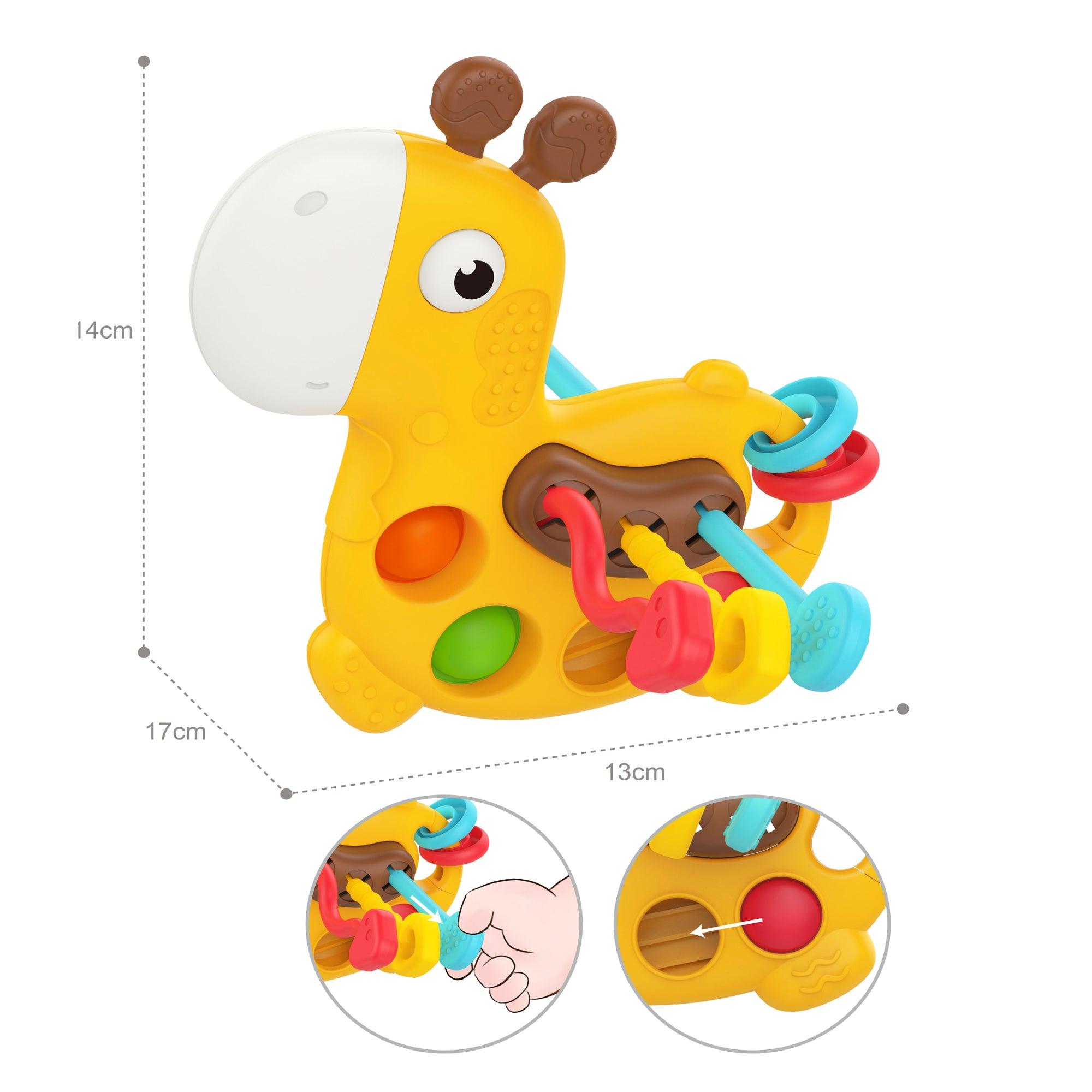 JUEGO SENSORIAL JIRAFA MONTESSORI - HUANGER - 3