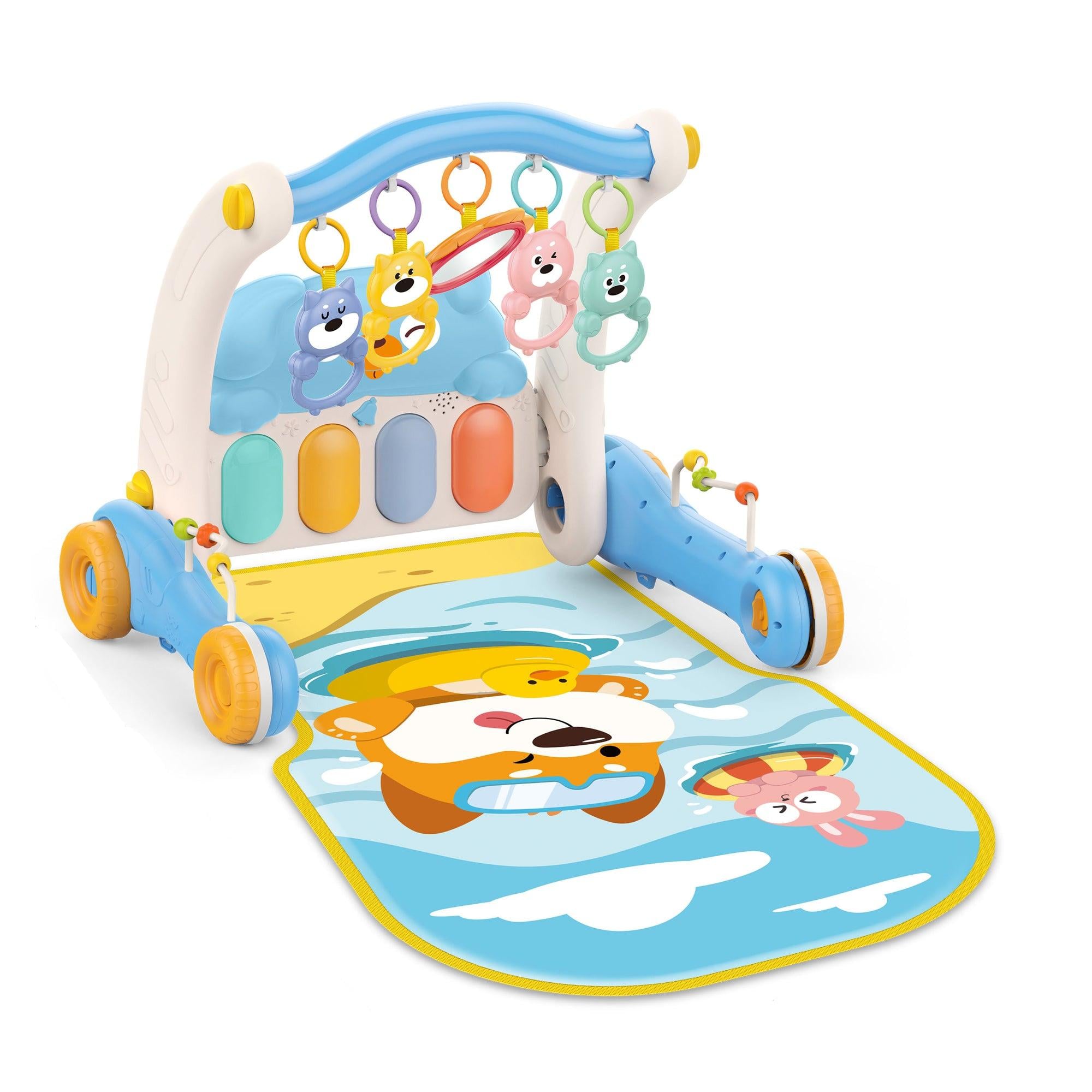 GIMNASIO Y ANDADOR INFANTIL CELESTE - HUANGER - 2