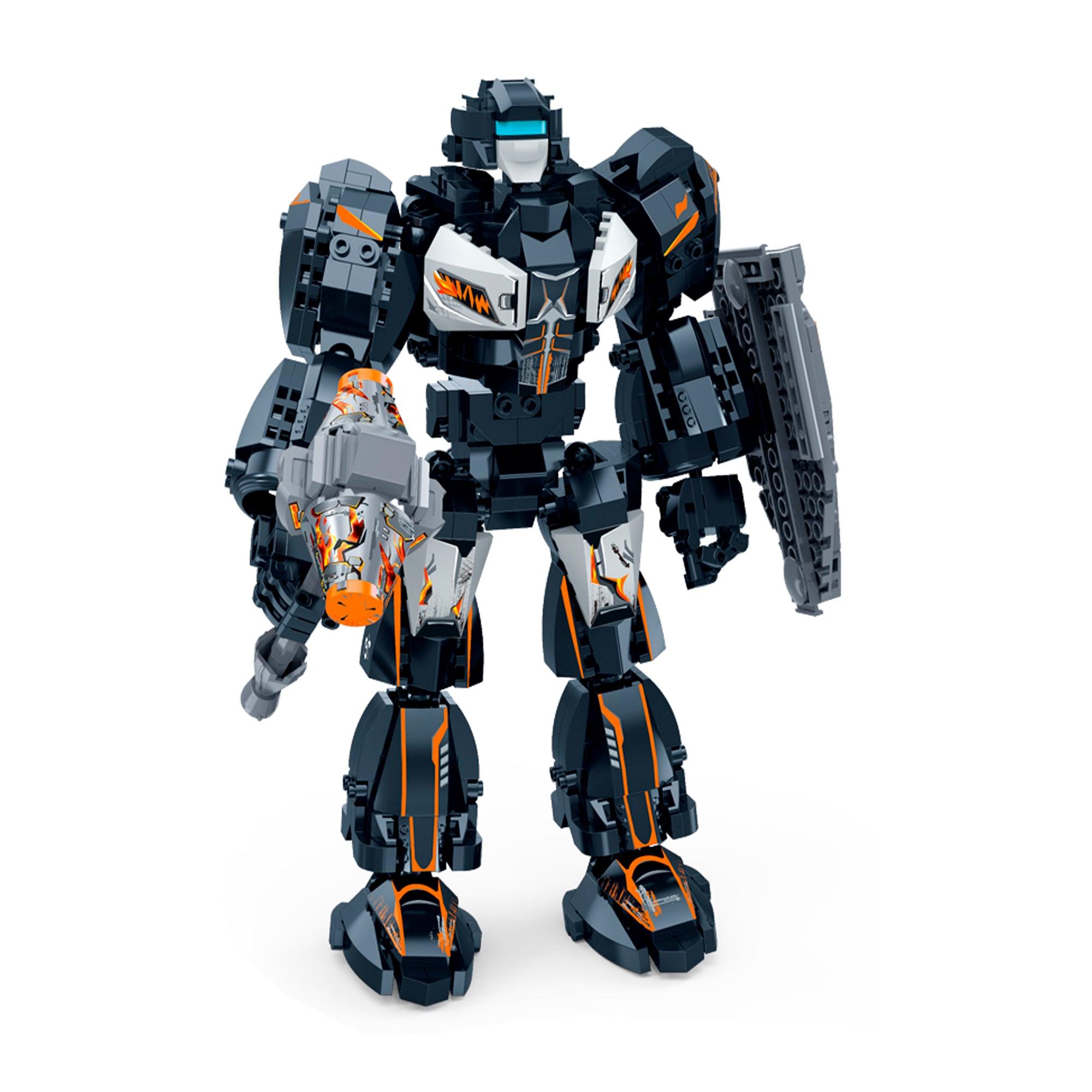 SET DE BLOQUES ROBOT FUTURE MECH WARRIOR SENSE GRIS - BANBAO - 2