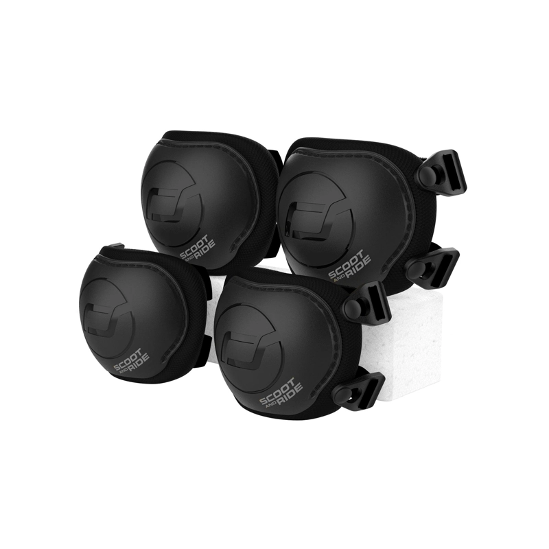 SET PROTECTORES S BLACK - SCOOT AND RIDE - 2