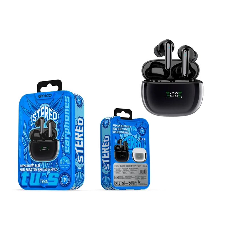 AUDIFONOS INALAMBRICOS STERED PREMIUM DEEP AZUL BASS UNICO - 3