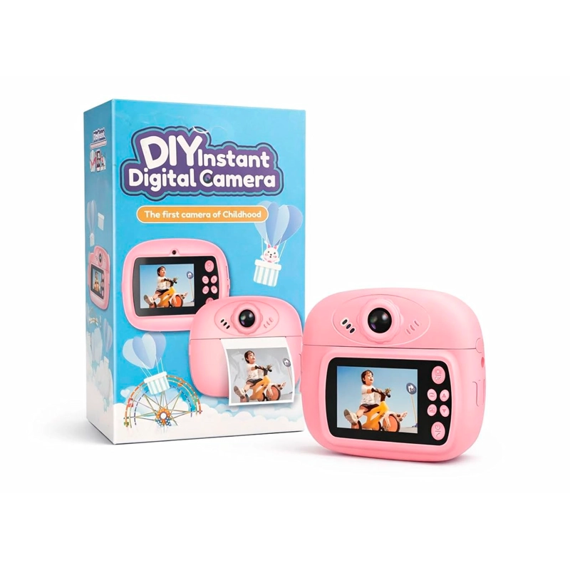 CAMARA DIGITAL PARA NIÑOS Con Impresión Instantánea - 1