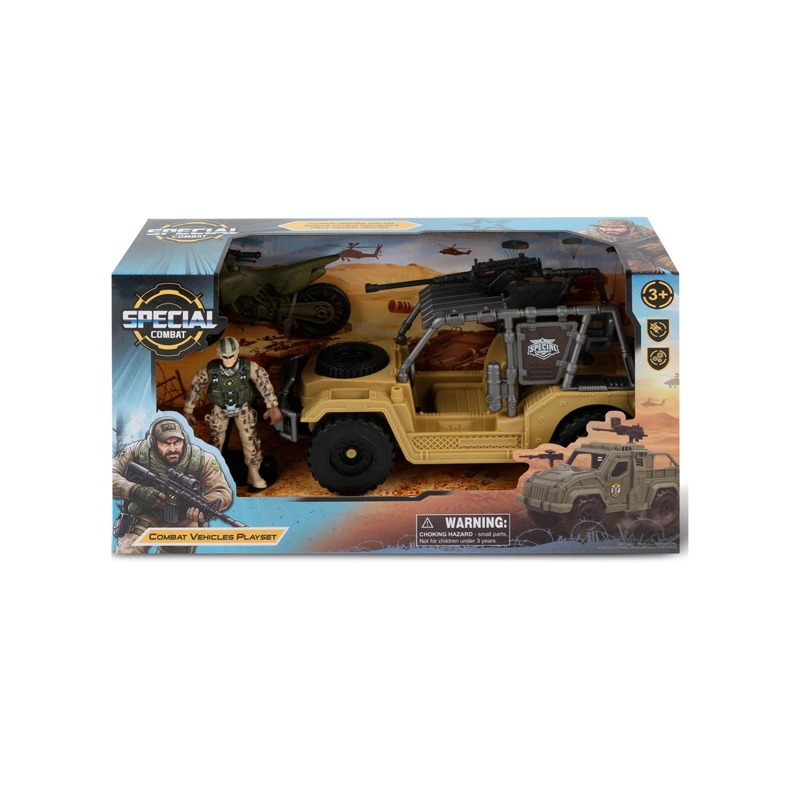 VEHICULO COMBATE CAMIONETA Y MOTO SPECIAL COMBAT - 1