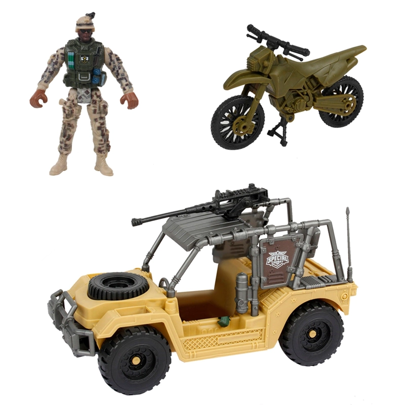 VEHICULO COMBATE CAMIONETA Y MOTO SPECIAL COMBAT - 2
