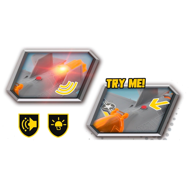 VEHICULO COMBATE AVION GRIS SPECIAL COMBAT - 3
