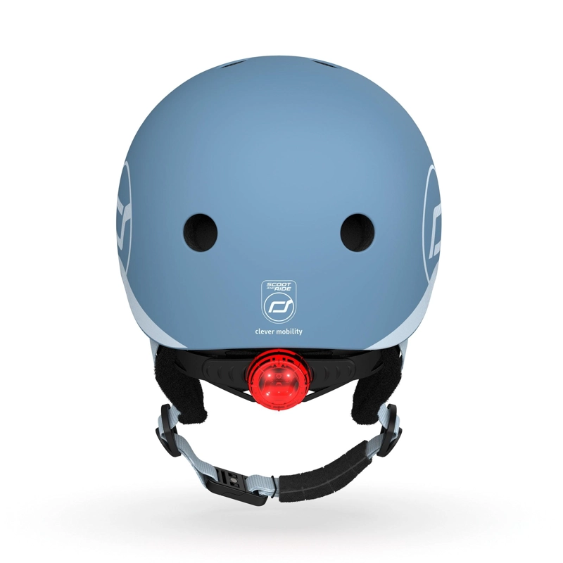 CASCO AJUSTABLE SKI XXS STEEL SCOOT AND RIDE - 4