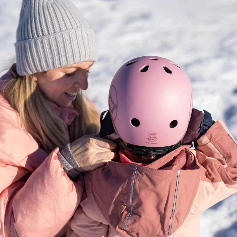 CASCO AJUSTABLE SKI XXS ROSE SCOOT AND RIDE - 7