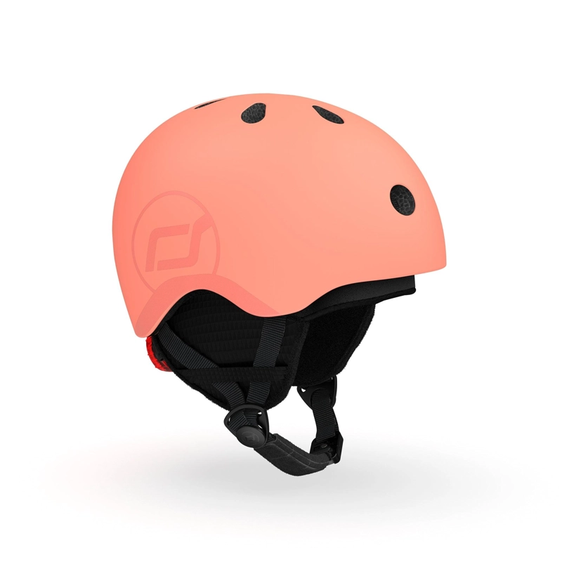 CASCO AJUSTABLE SKI S-M PEACH SCOOT AND RIDE - 1