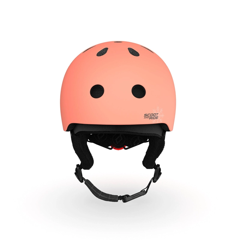 CASCO AJUSTABLE SKI S-M PEACH SCOOT AND RIDE - 3