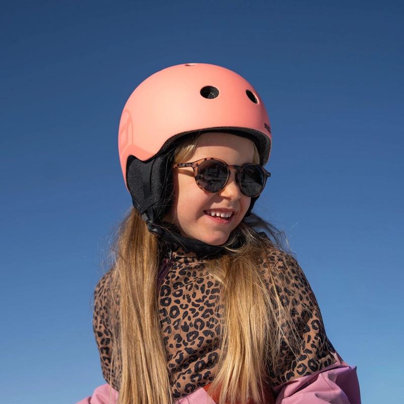 CASCO AJUSTABLE SKI S-M PEACH SCOOT AND RIDE - 7