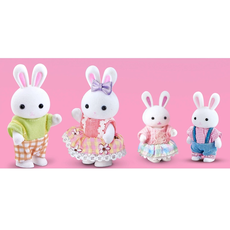 SET 4 FIGURAS CONEJOS DREAMY - 2