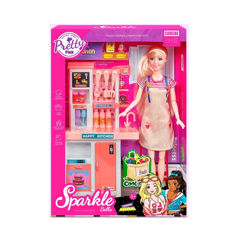 MUÑECA SPARKLE BELLA COCINA DREAMY - 1