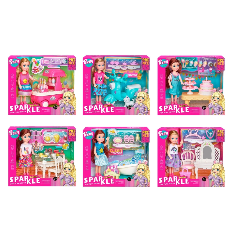 SET MUNECA BELLA SPARKLE DREAMY