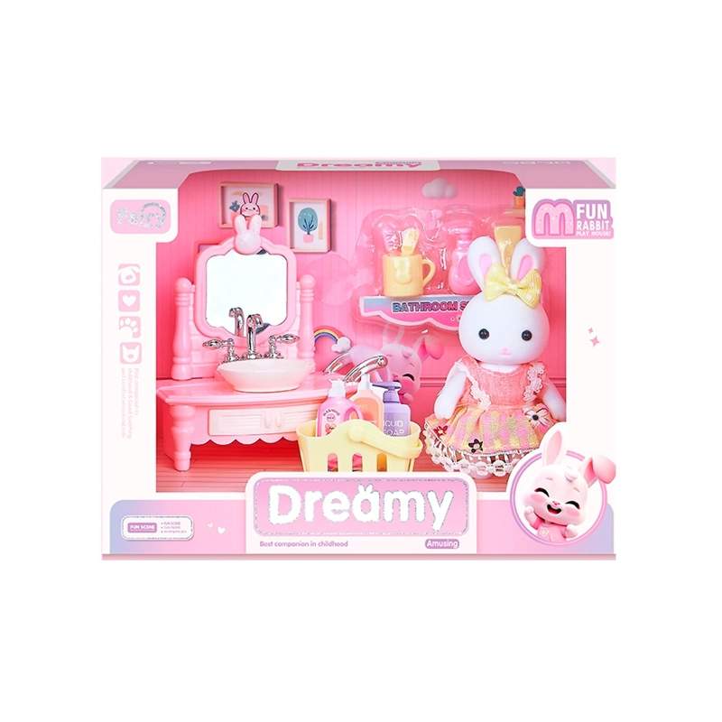 SET DE BAÑO CONEJO DREAMY - 1