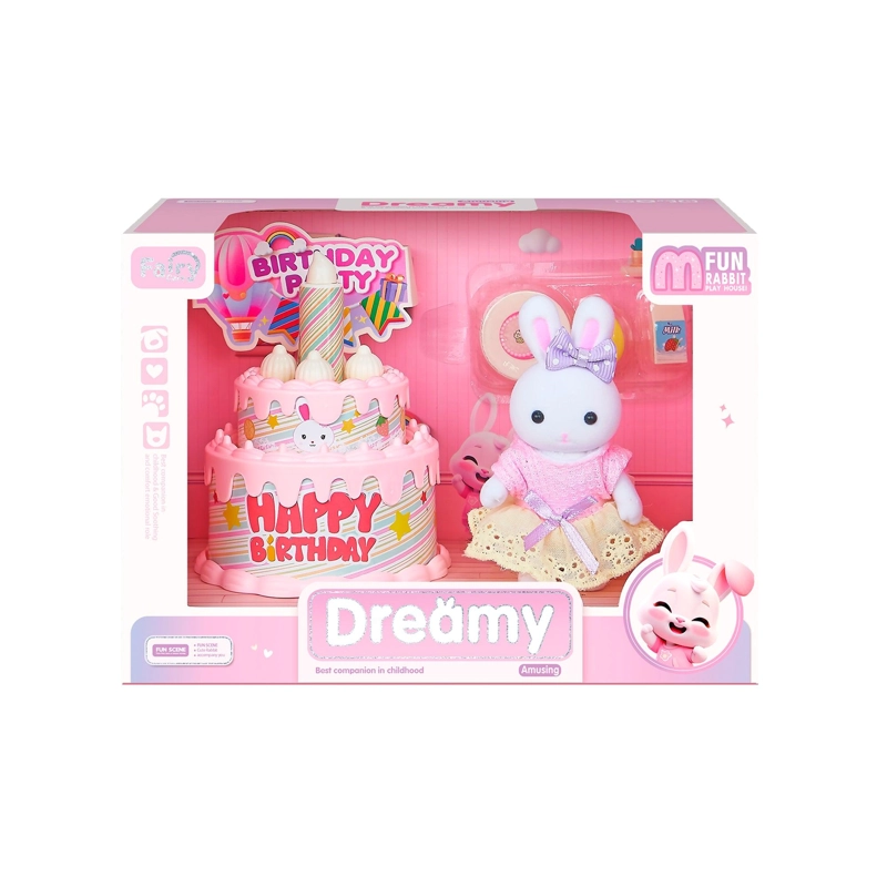 SET TORTA CONEJO DREAMY - 1