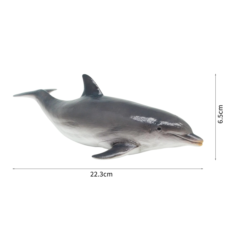 FIGURA DE COLECCION DELFIN GRIS RECUR - 4