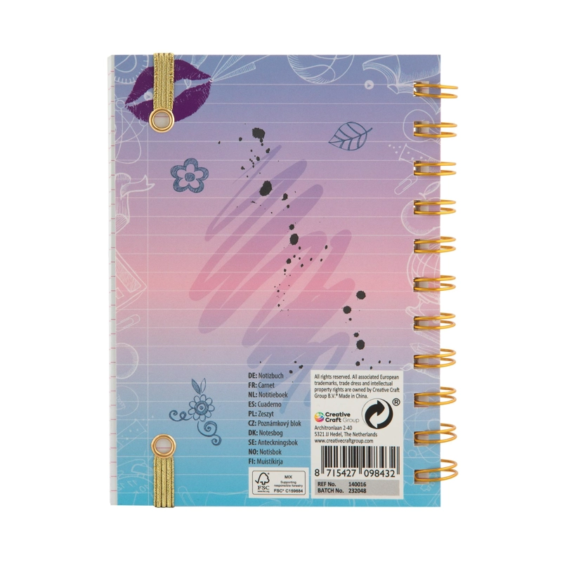 CUADERNO MORADO BESTIES - 3