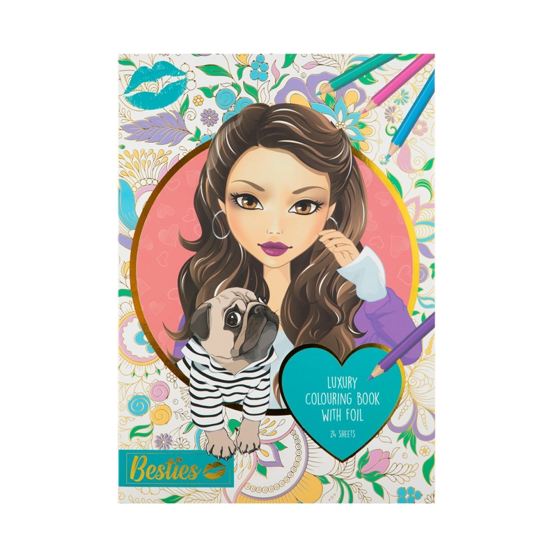 LIBRO PARA PINTAR DE LUJO BESTIES - 1