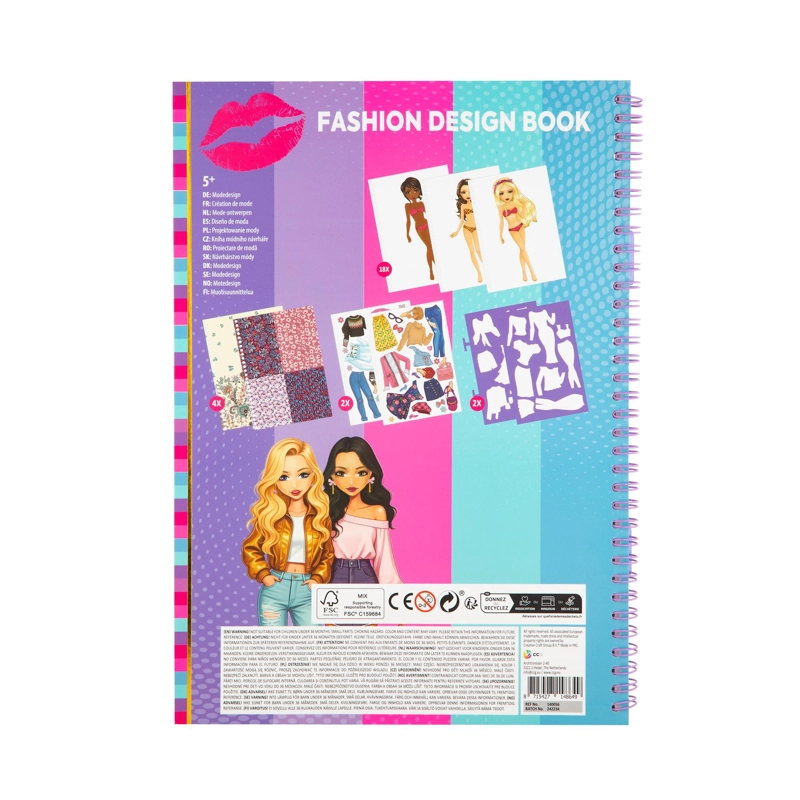 LIBRO DE DISEÑOS DE MODA ROPA BESTIES - 2