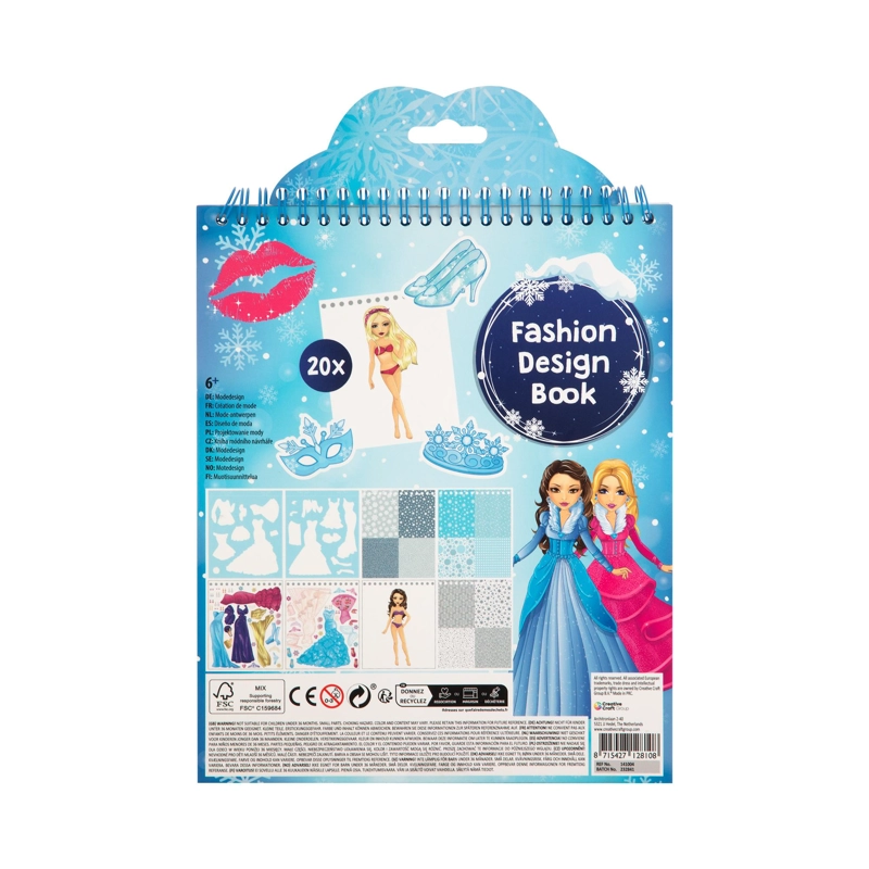 LIBRO DE DISEÑO DE MODAS CELESTE BESTIES - 2