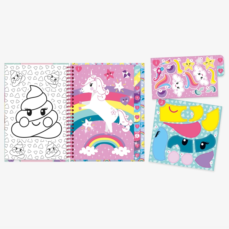 STICKER POR NUMEROS UNICORNIO TOTUM - 2