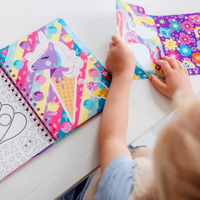 STICKER POR NUMEROS UNICORNIO TOTUM - 7