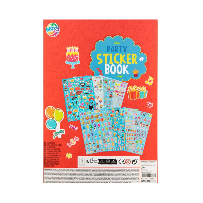 LIBRO DE STICKERS FIESTA MOXY - 2
